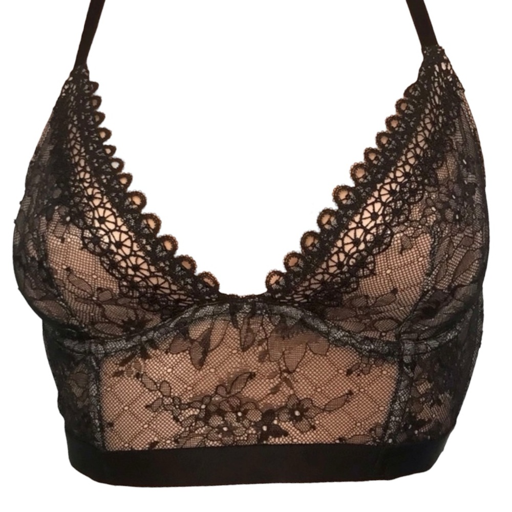 Victoria's Secret Black Lace Bralette